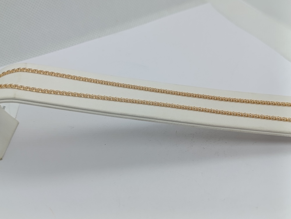 ЦЕПЬ ПУСТОТЕЛАЯ Бисмарк (Au 585)