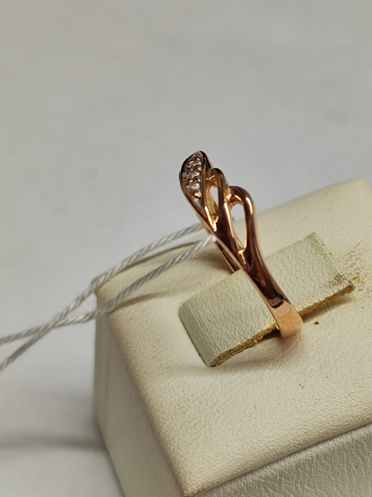 КОЛКМИ585 КОЛЬЦО С КАМНЯМИ (Au 585)