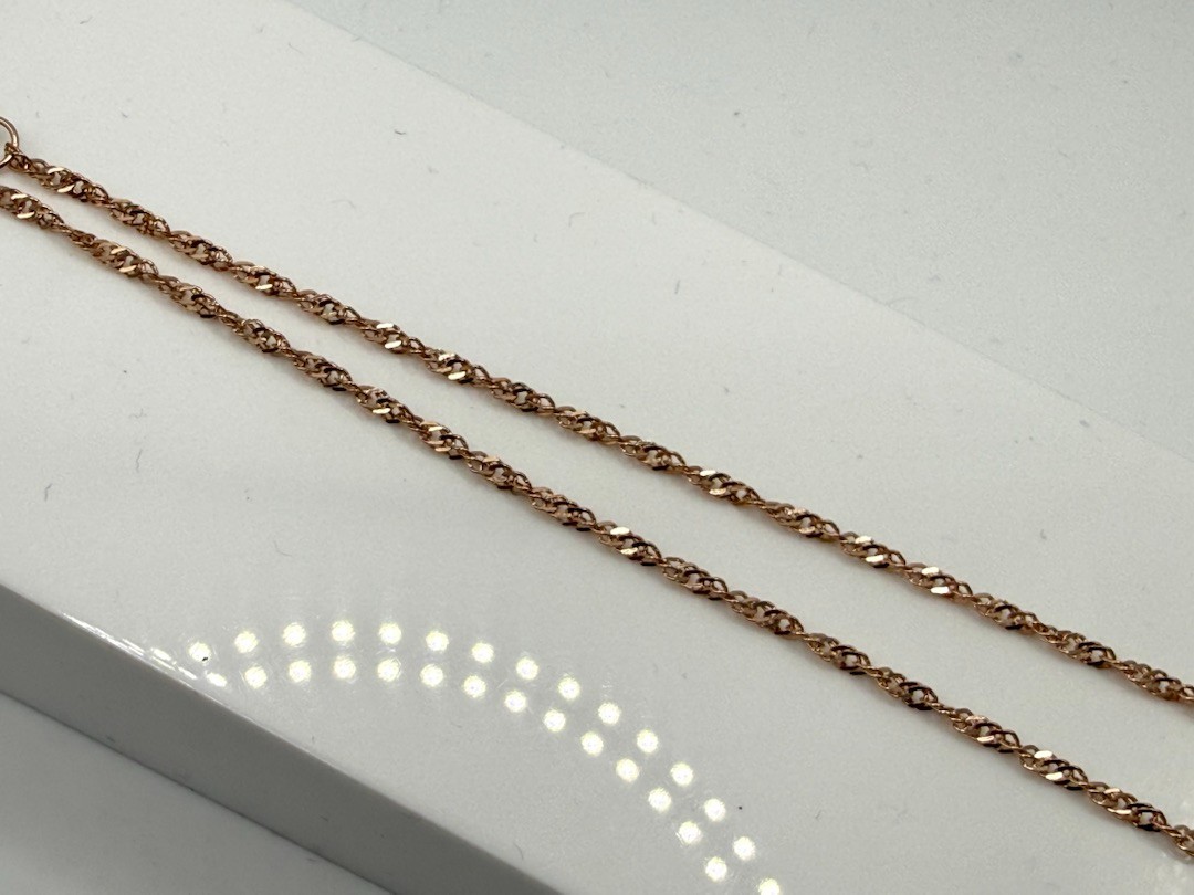 ЦЛСИ585 ЦЕПЬ ПОЛНОВЕСНАЯ Сингапур (Au 585)