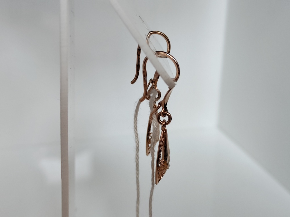 СЕРЬГИ БЕЗ КАМНЯ (Au 585)