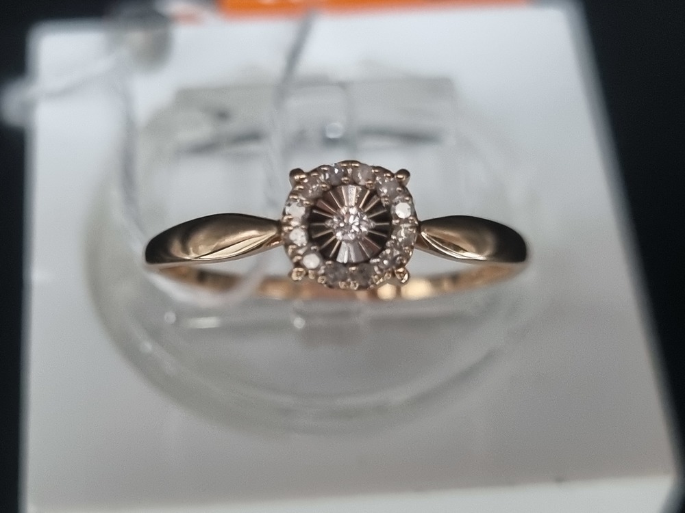 КОЛЬЦО БРИЛЛИАНТ Au 585