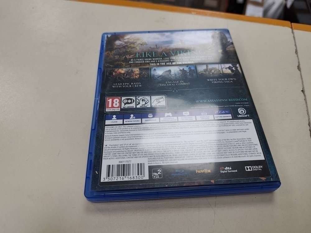 Игра Playstation 4 Assassins Creed Valhalla