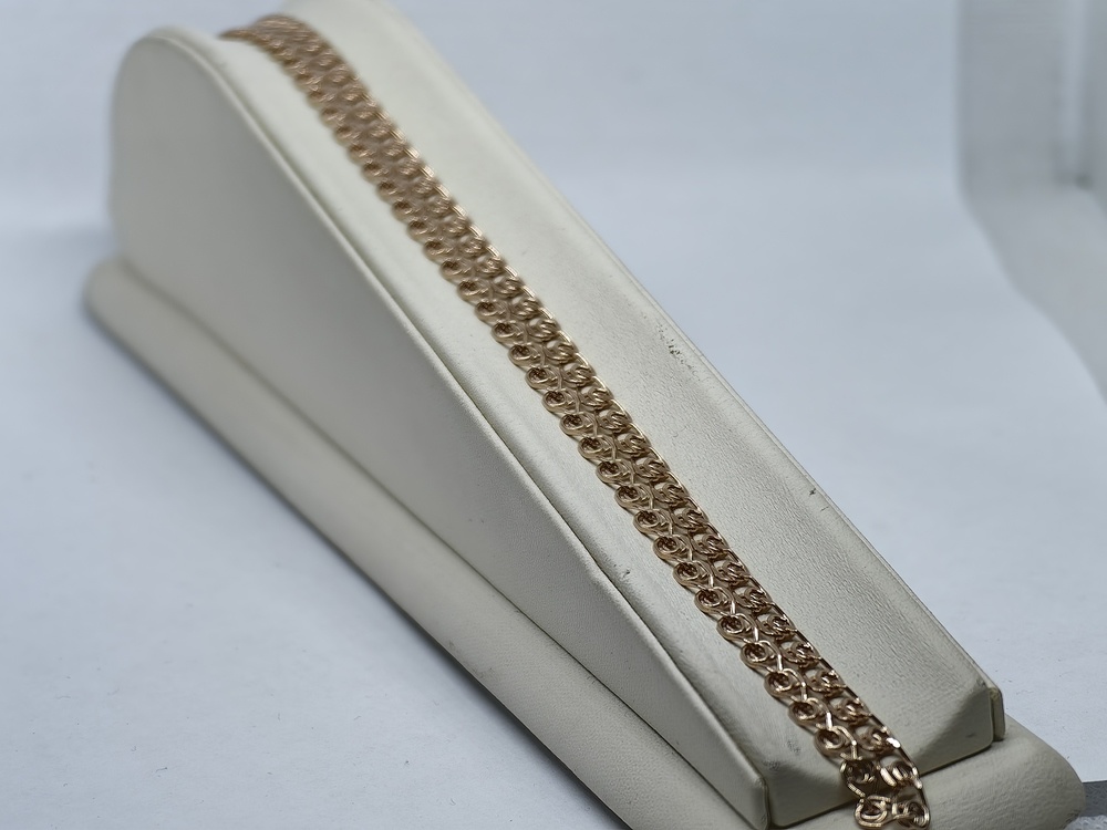 ЦПЛ585 ЦЕПЬ ПУСТОТЕЛАЯ Лав (Au 585)