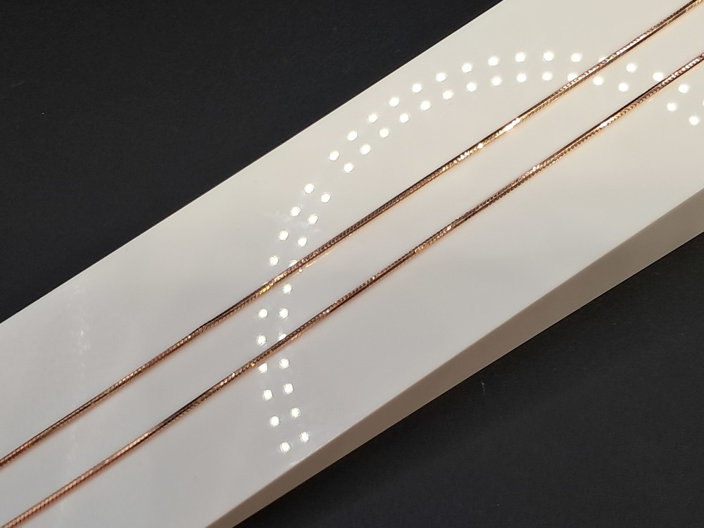 ЦЛЖГ585 ЦЕПЬ ПОЛНОВЕСНАЯ Жгут(снейк) (Au 585)