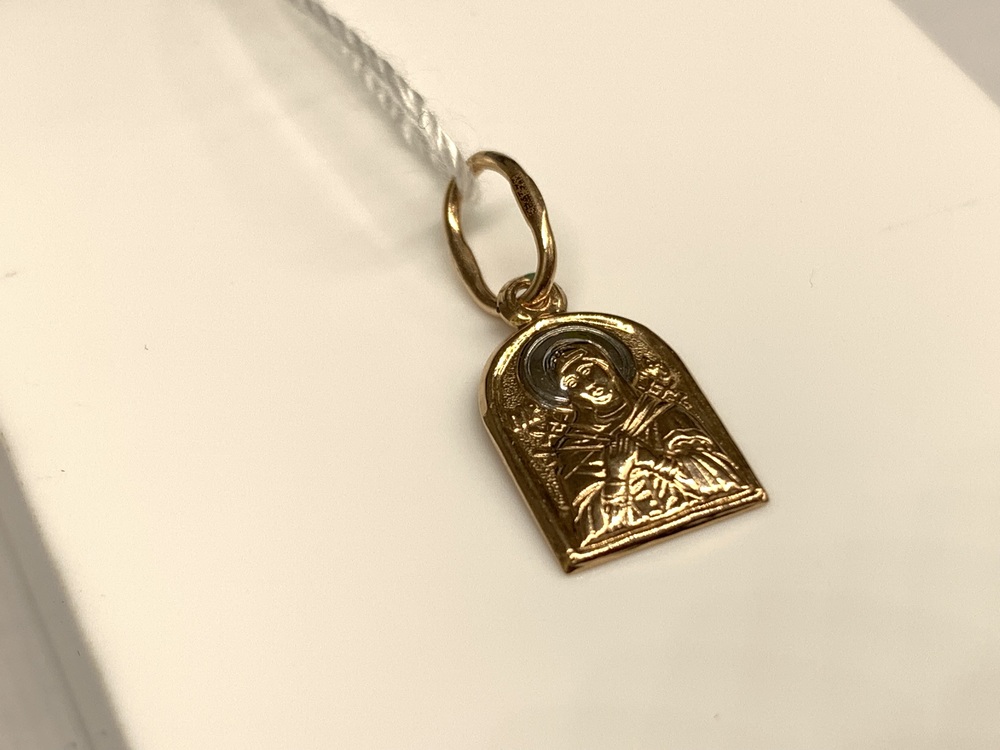 ПОДВЕСКА ИКОНА БЕЗ КАМНЯ (Au 585)