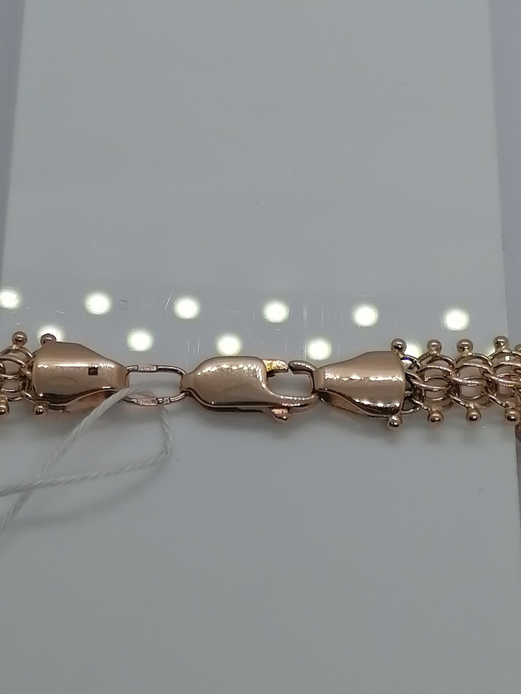 БРАСЛЕТ ПОЛНОВЕСНЫЙ Фантазия Au 585