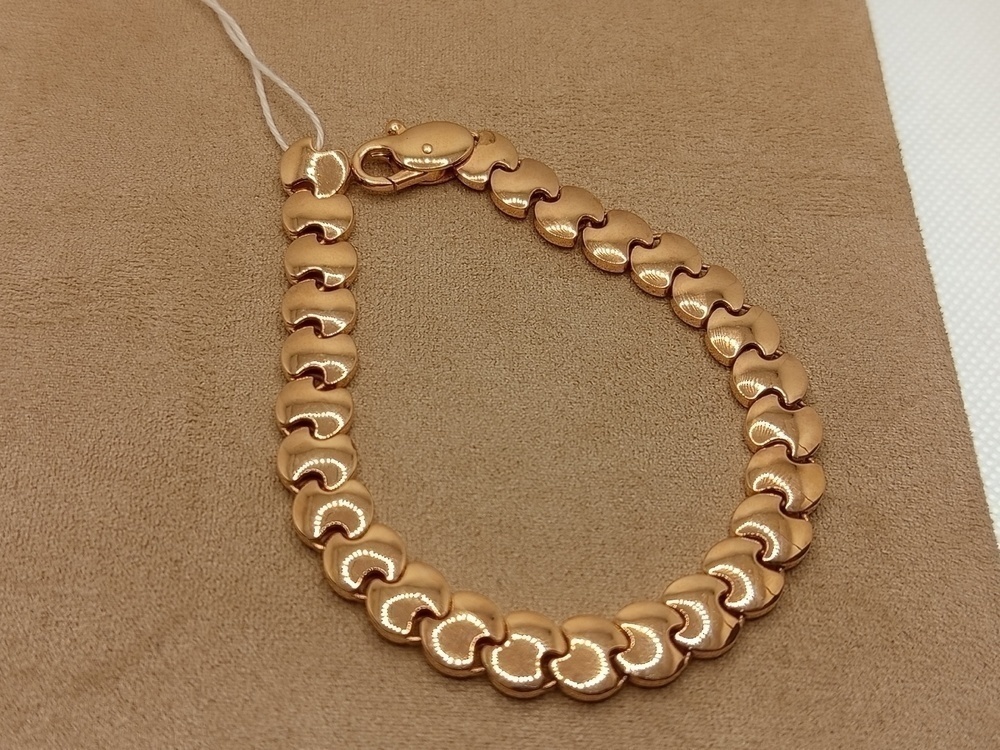 БРАСЛЕТ ПУСТОТЕЛЫЙ Фантазия Au 585