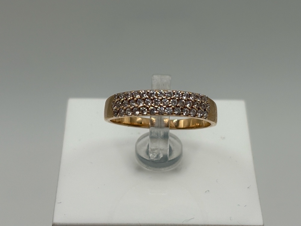 КОЛКМИ585 КОЛЬЦО С КАМНЯМИ (Au 585)