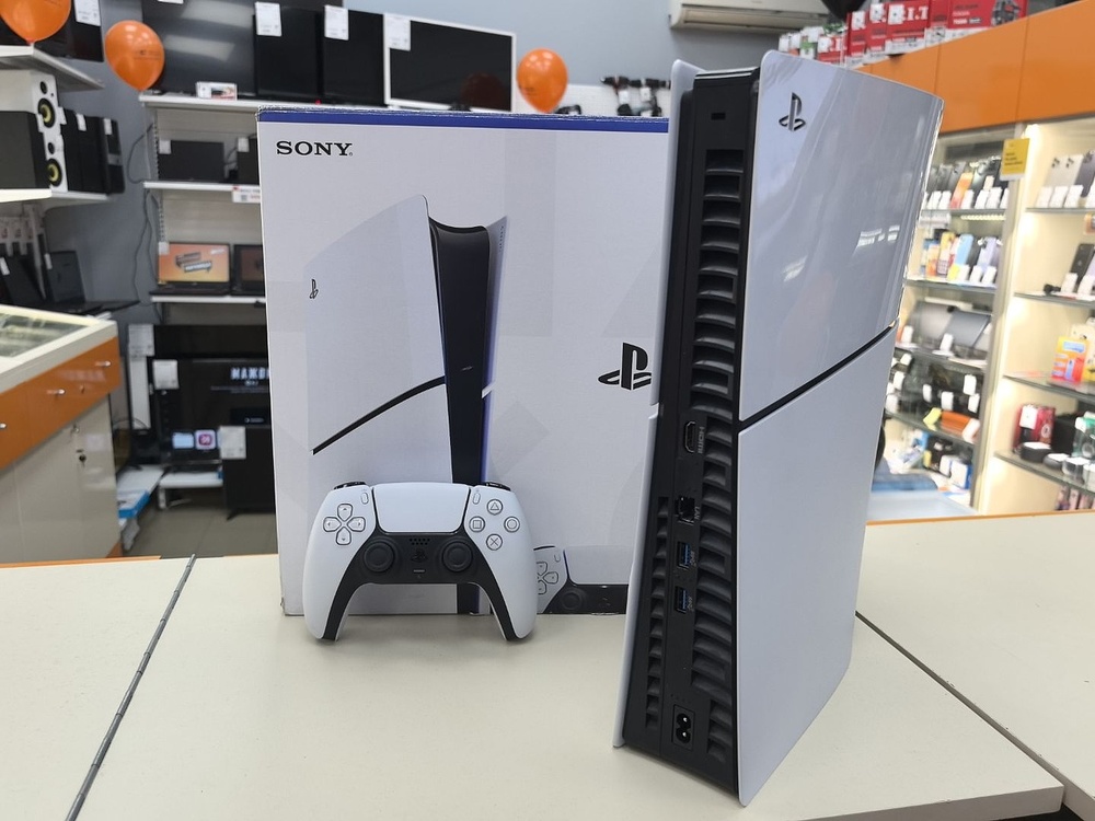 Игровая приставка PlayStation 5 Slim 1TB (С дисководом)