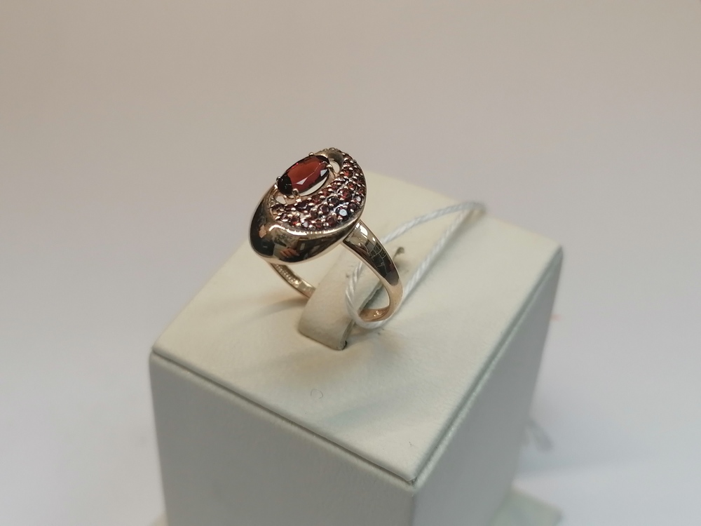 КОЛКМИ585 КОЛЬЦО С КАМНЯМИ (Au 585)