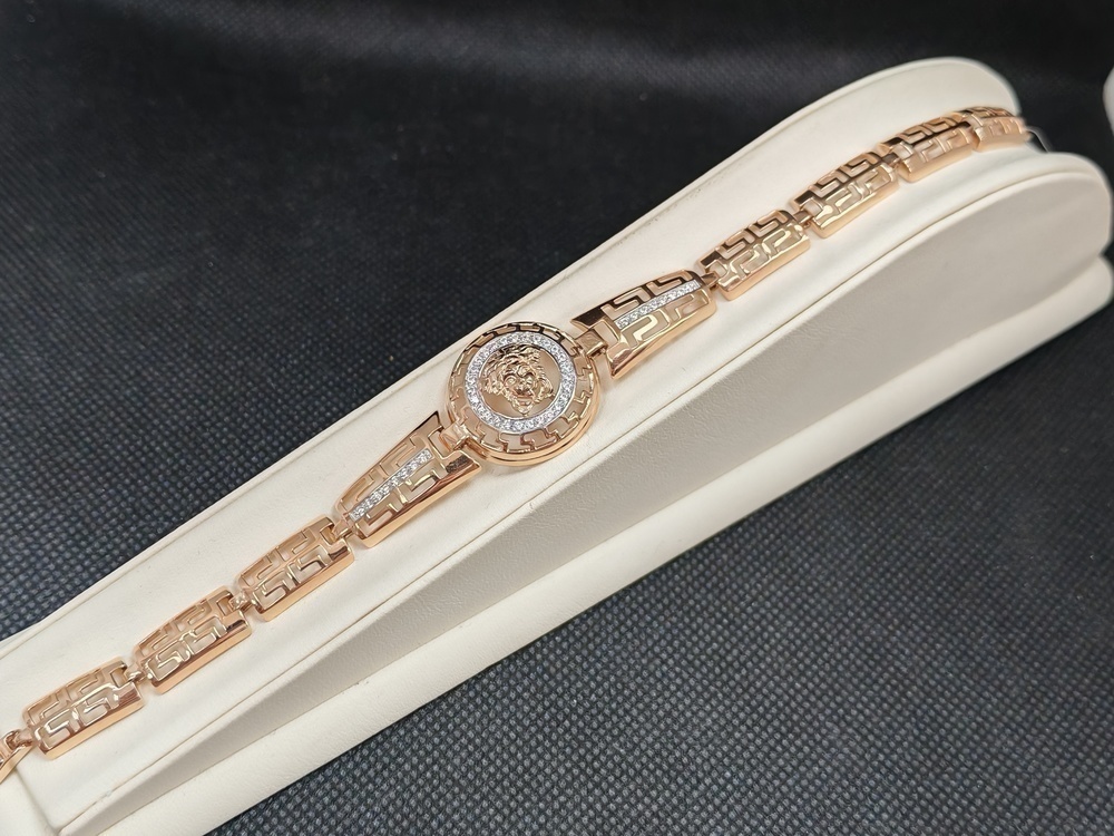 БРАСЛЕТ ФАНТАЗИЯ с камнями (Au 585)