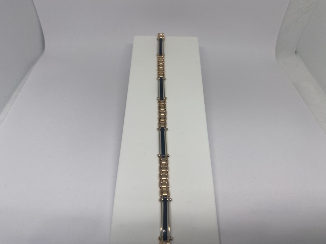 БРАСЛЕТ С КАМНЯМИ (Au 585)