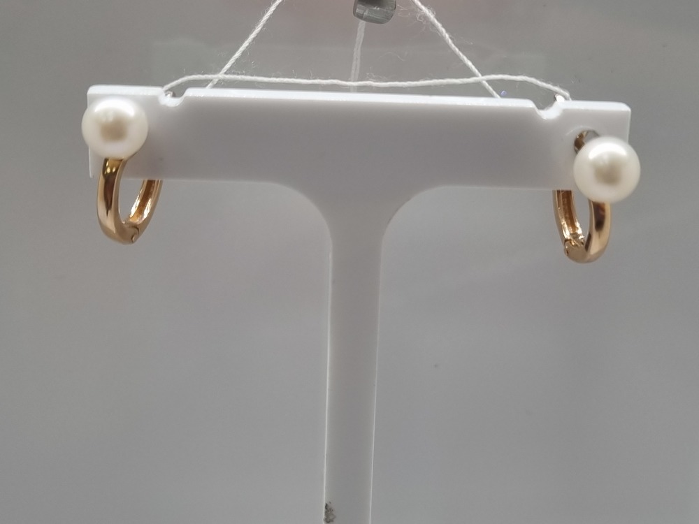 СКМИ585 СЕРЬГИ С КАМНЯМИ (Au 585)