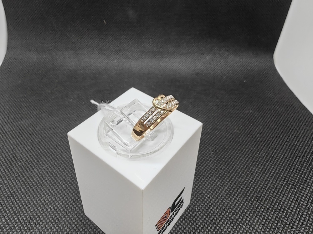 КОЛКМИ585 КОЛЬЦО С КАМНЯМИ (Au 585)