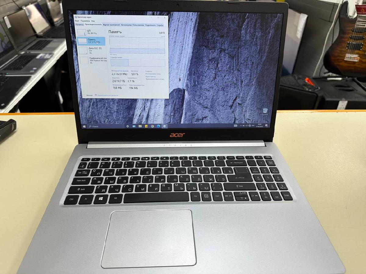 Ноутбук Acer; 3-5300U, AMD Radeon (TM) Graphics, 8 Гб, 128 Гб, Нет