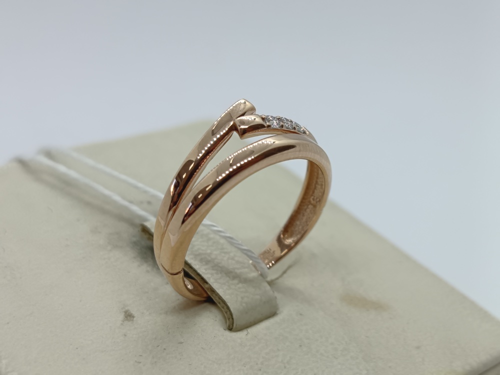 КОЛЬЦО БРИЛЛИАНТ Au 585