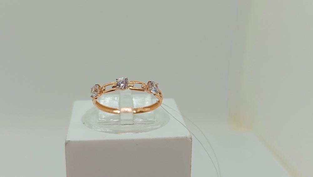 КОЛЬЦО С КАМНЕМ (Au 585)