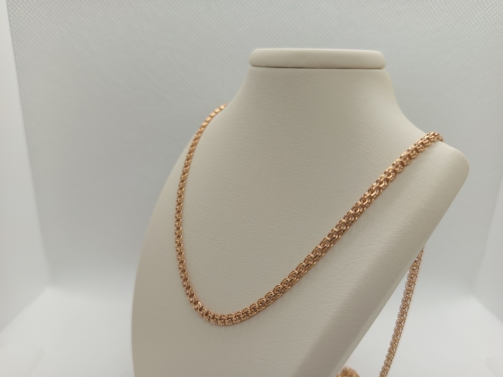 ЦЕПЬ ПОЛНОВЕСНАЯ Бисмарк (Au 585)