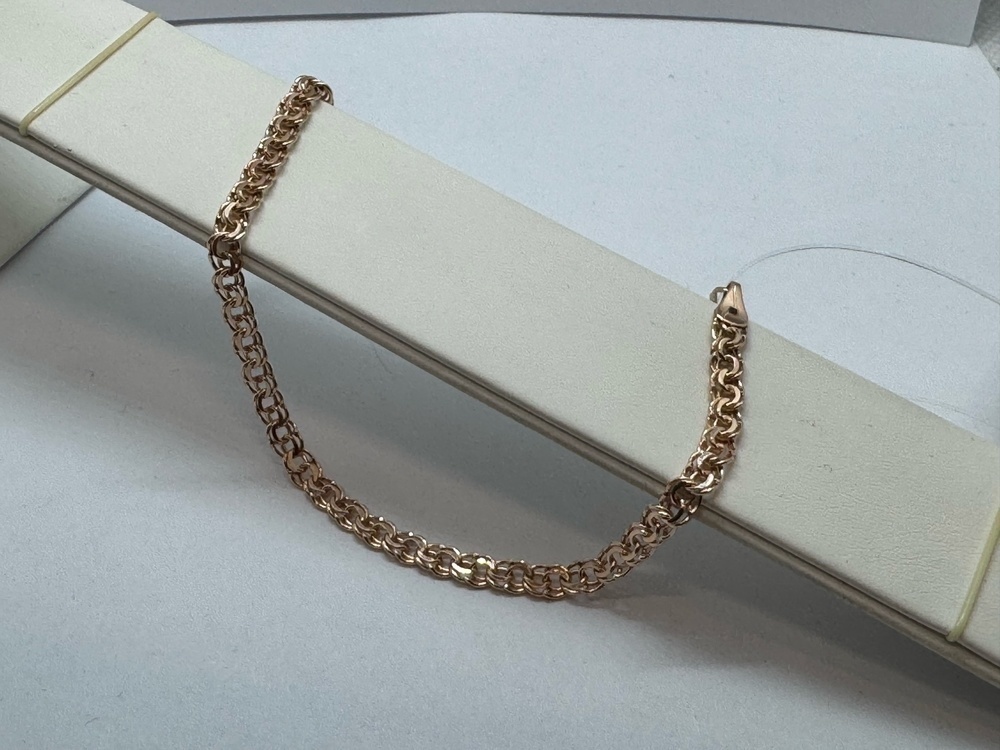 670006022 БРАСЛЕТ ПУСТОТЕЛЫЙ Бисмарк (Au 585)