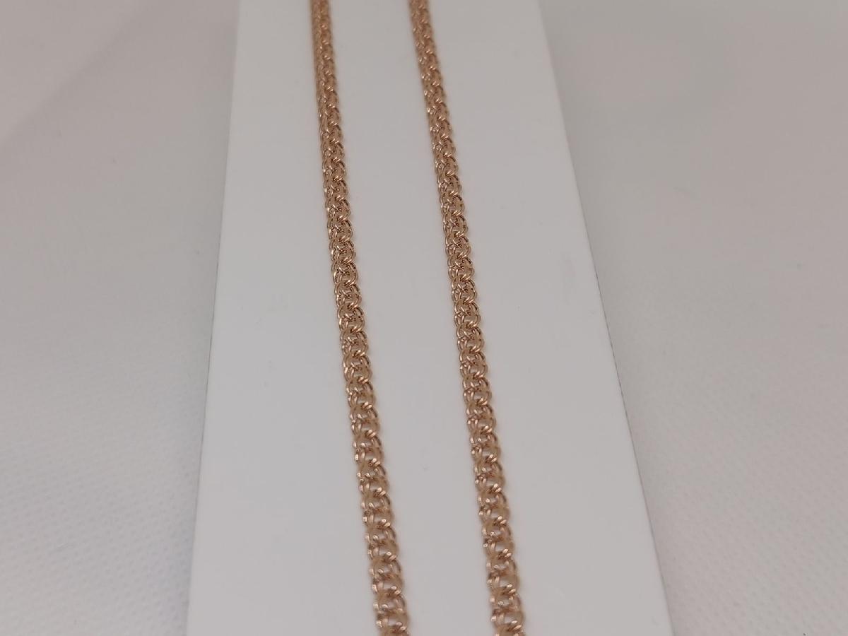 ЦЕПЬ ПУСТОТЕЛАЯ Бисмарк (Au 585)