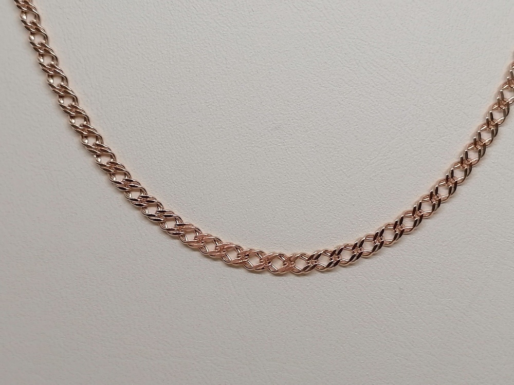 ЦЕПЬ ПОЛНОВЕСНАЯ Ромб двойной (Au 585)