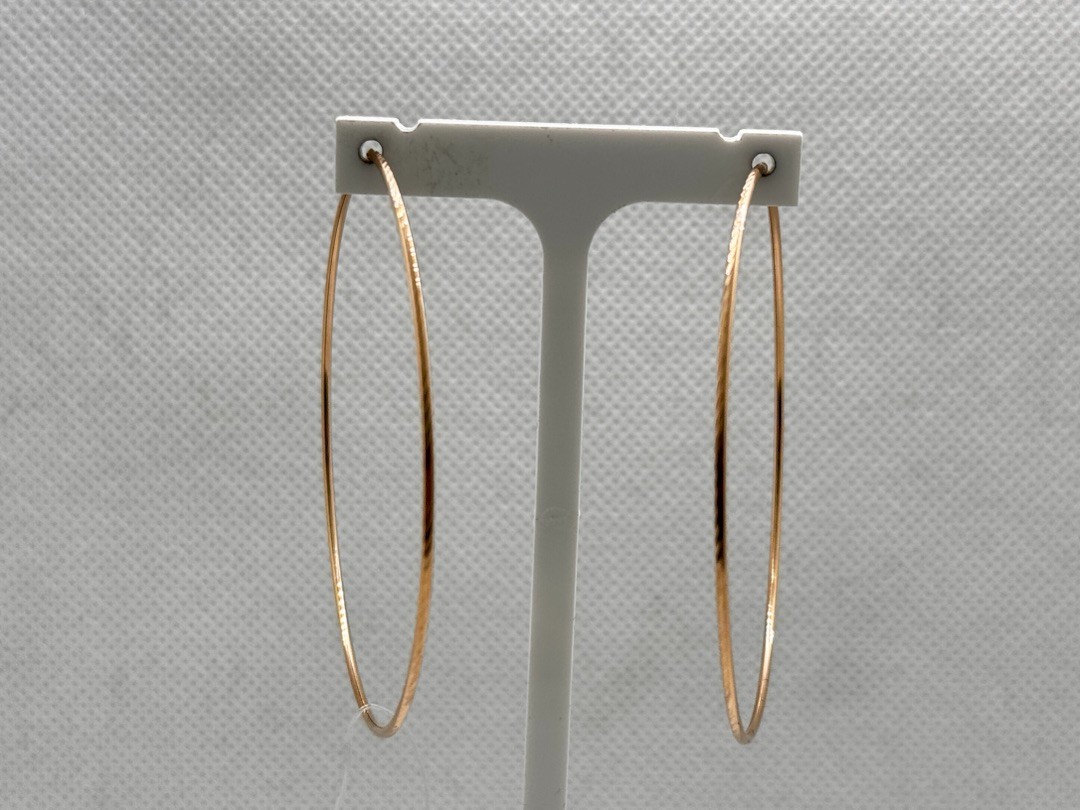 СЕРЬГИ КОНГО без камня (Au 585)