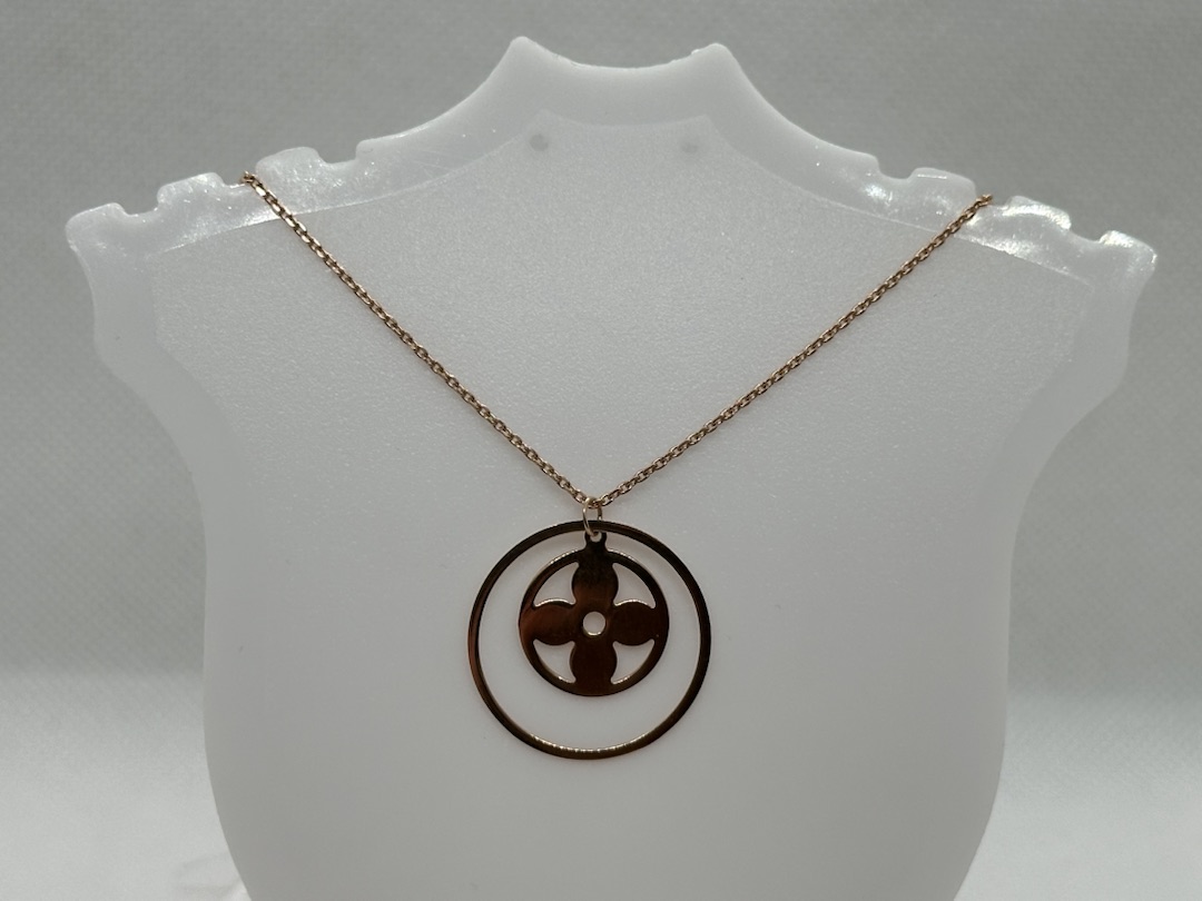 024116 КОЛЬЕ БЕЗ КАМНЯ (Au 585)