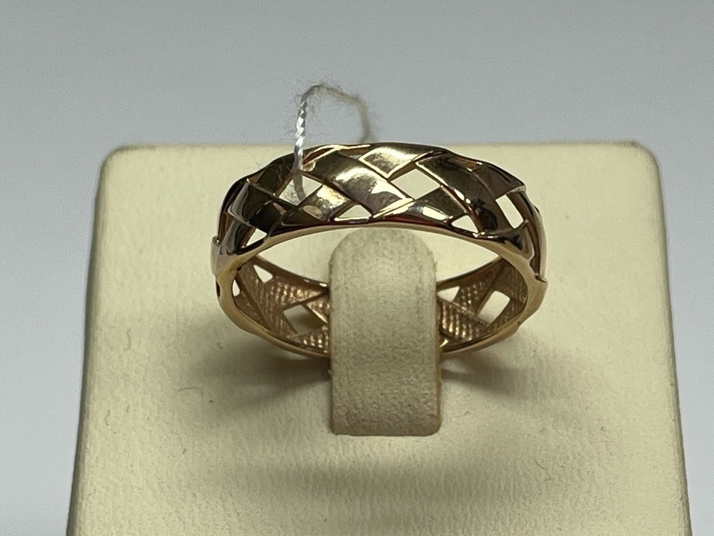 КОЛБКМ585 КОЛЬЦО БЕЗ КАМНЯ (Au 585)