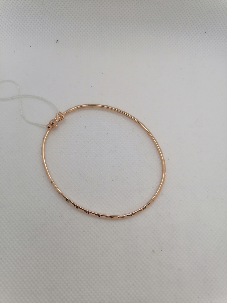 БРАСЛЕТ ЖЕСТКИЙ без камня (Au 585)