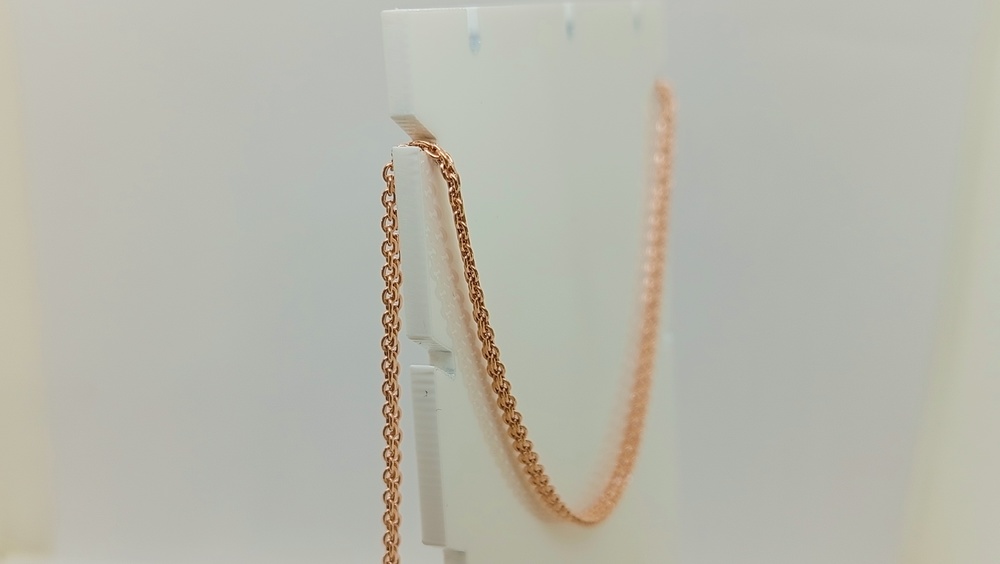 ЦЕПЬ ПУСТОТЕЛАЯ Бисмарк машинный (Au 585)