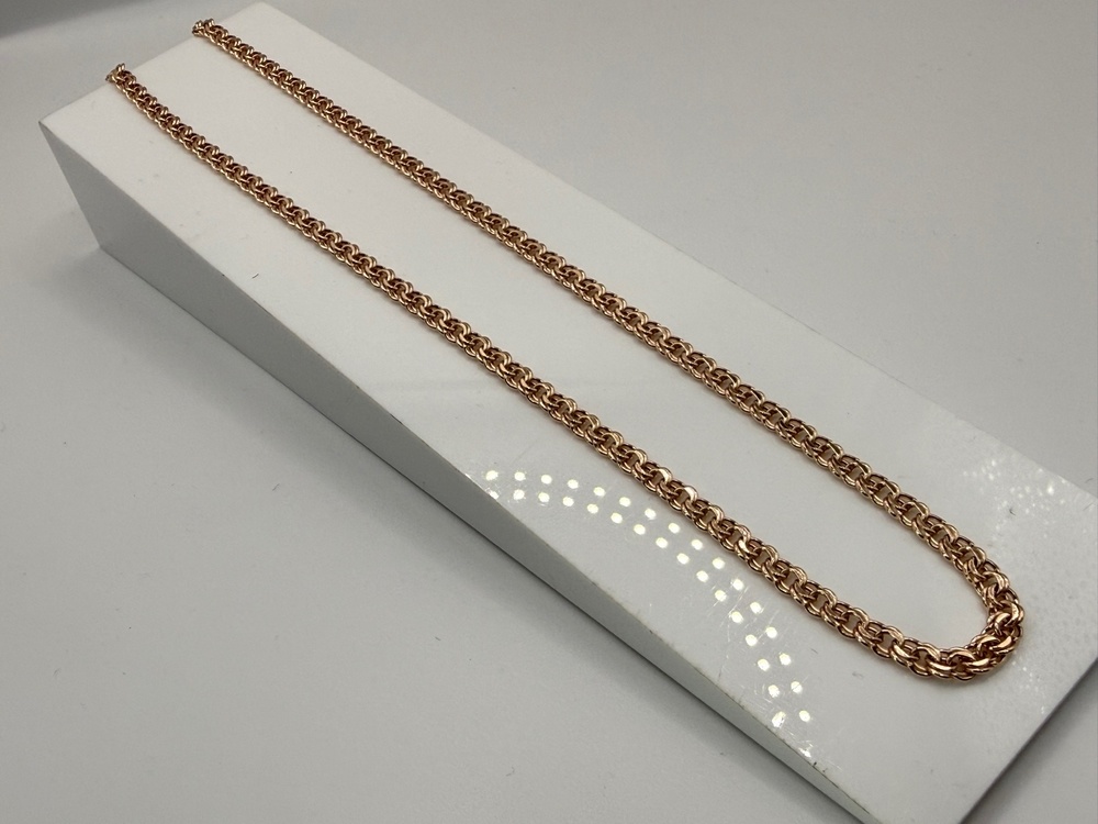 ЦЕПЬ ПУСТОТЕЛАЯ Бисмарк (Au 585)