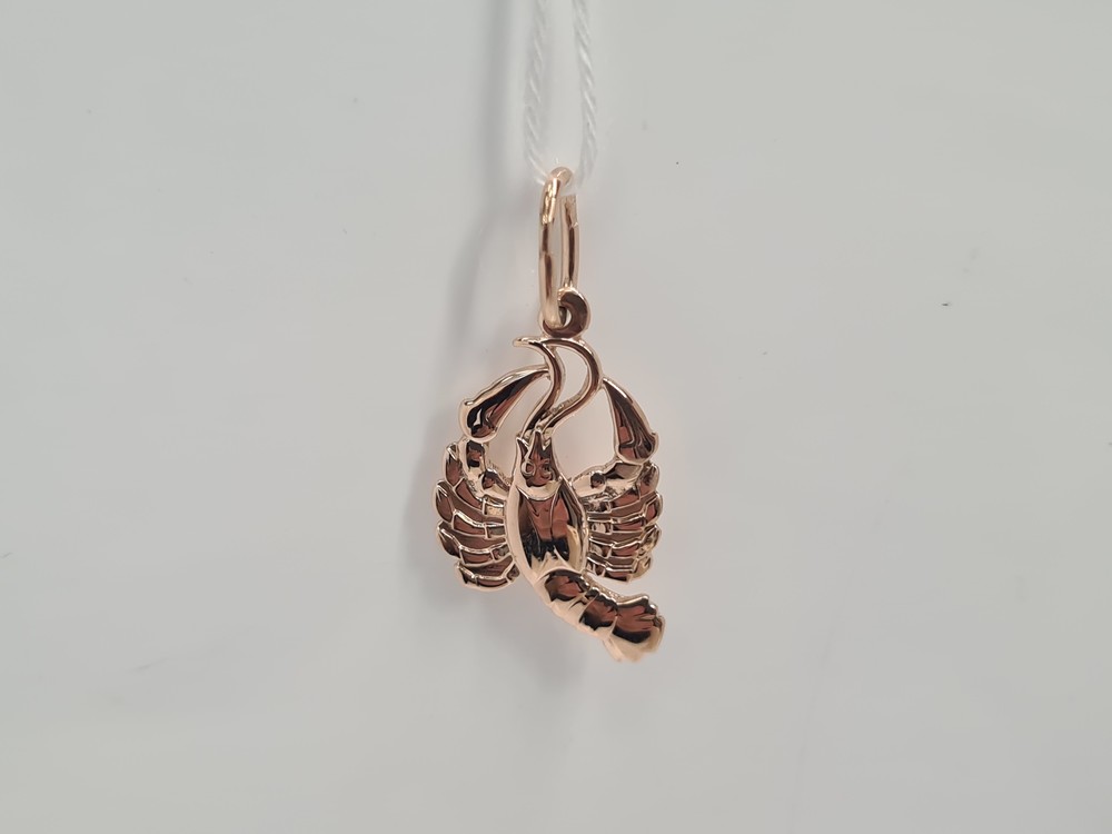 ПОДВЕСКА ЗНАК ЗОДИАКА РАК Au 585 ПОДВЕСКА ЗНАК ЗОДИАКА РАК Au 585