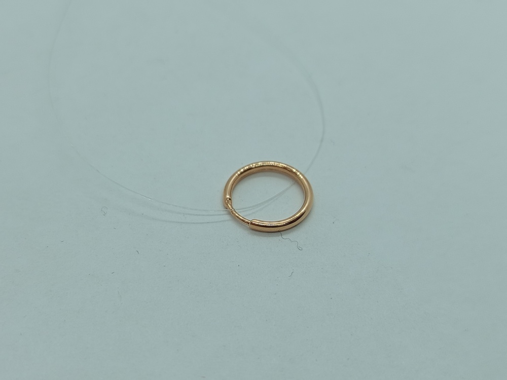 СЕРЬГИ серьга без камня (Au 585) СЕРЬГИ серьга без камня (Au 585)