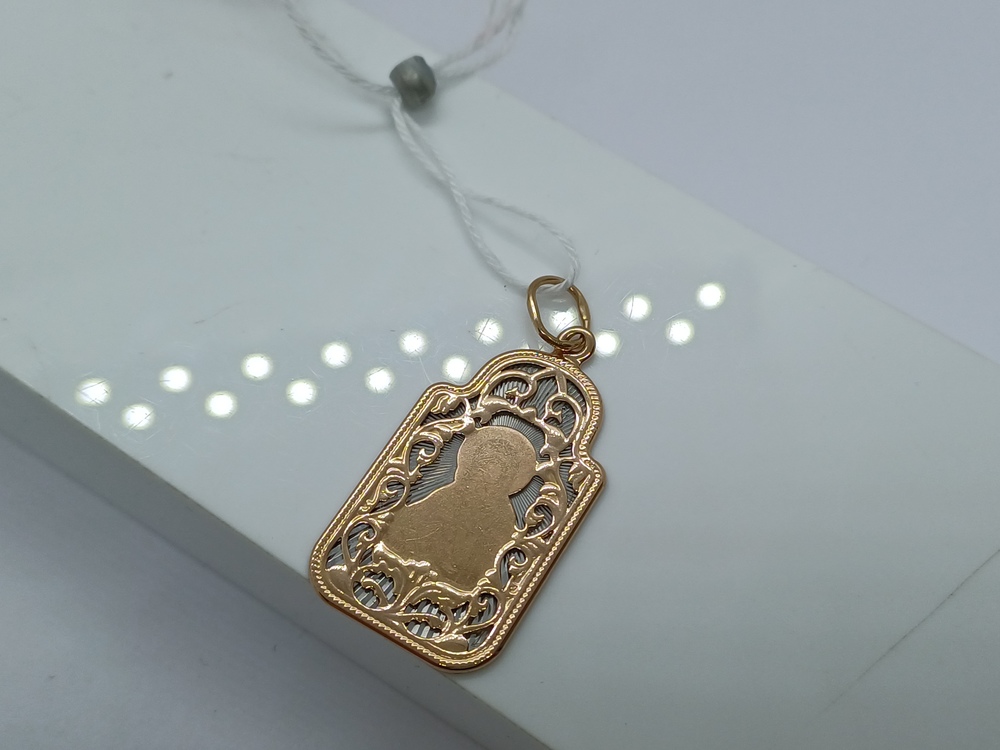 ПОДИБК585 ПОДВЕСКА ИКОНА БЕЗ КАМНЯ (Au 585)