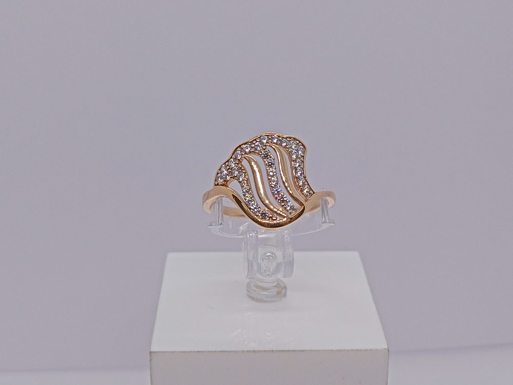 КОЛКМИ585 КОЛЬЦО С КАМНЯМИ (Au 585)