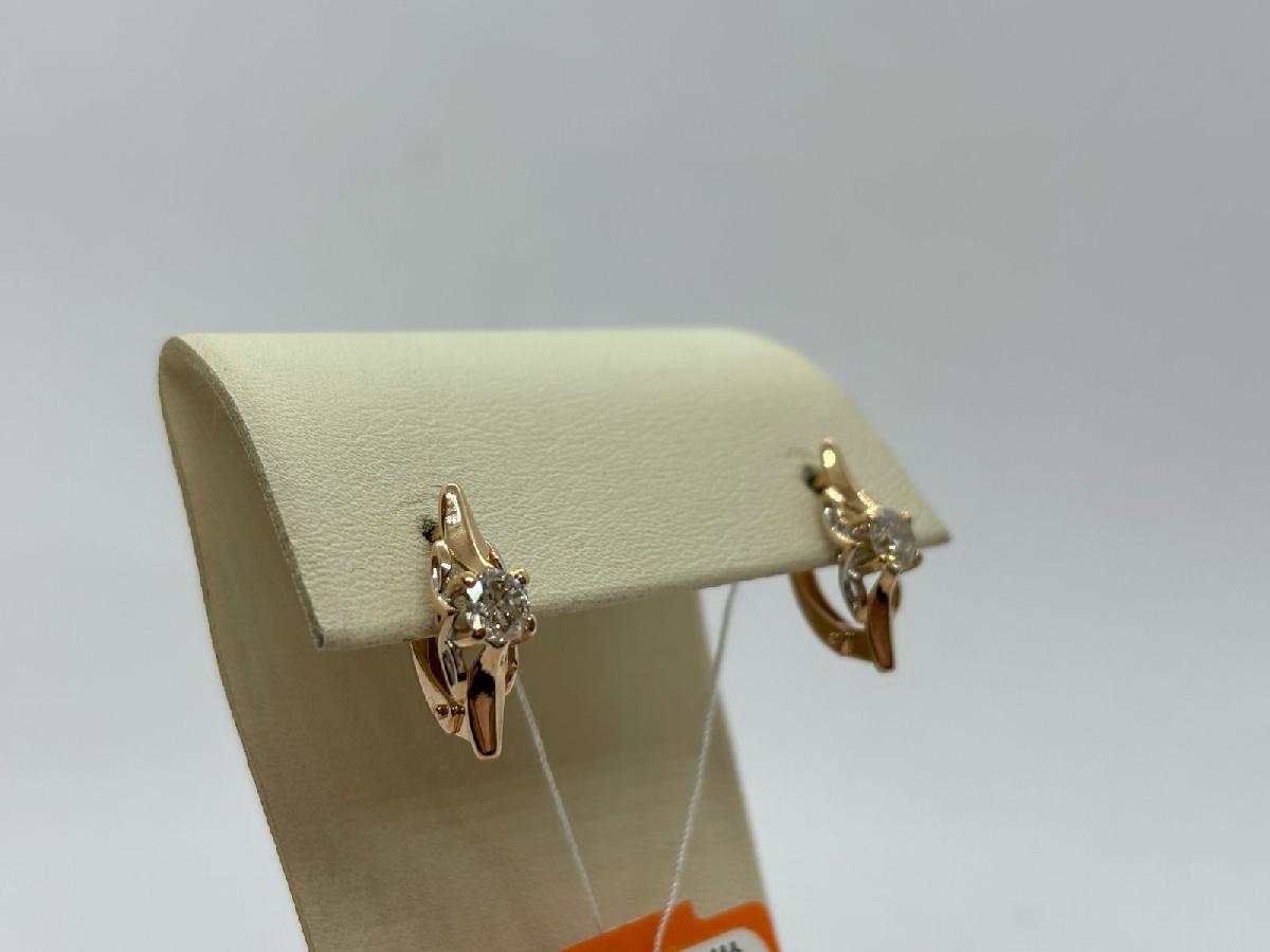 СЕРЬГИ БРИЛЛИАНТ (Au 585)