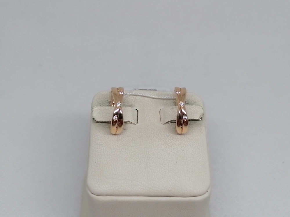 СЕРЬГИ С КАМНЯМИ (Au 585)