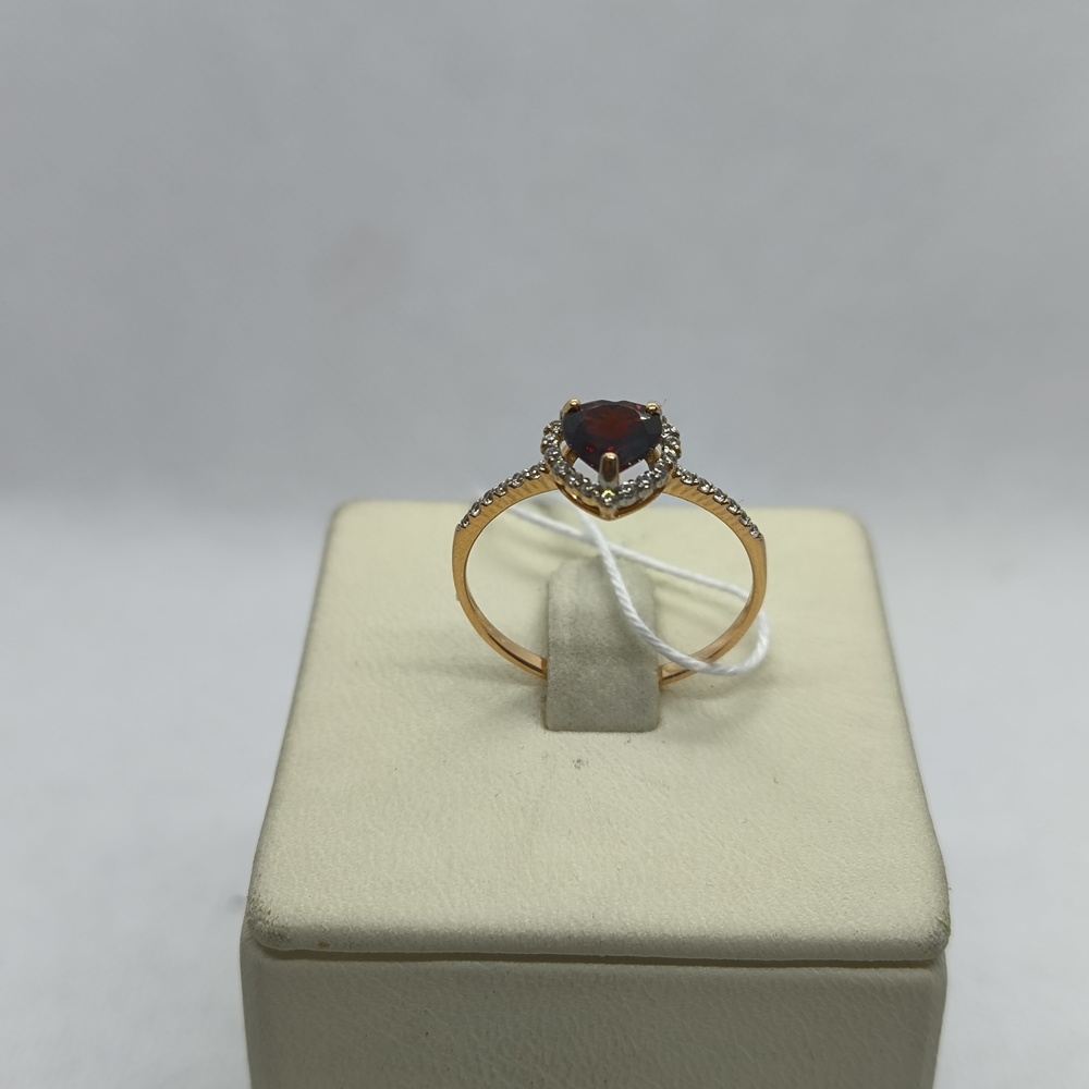 КОЛКМИ585 КОЛЬЦО С КАМНЯМИ (Au 585)