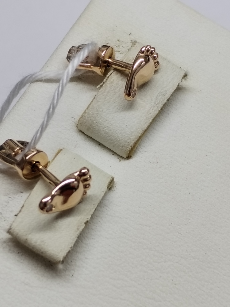 СЕРЬГИ ПУСЕТЫ (Au 585)