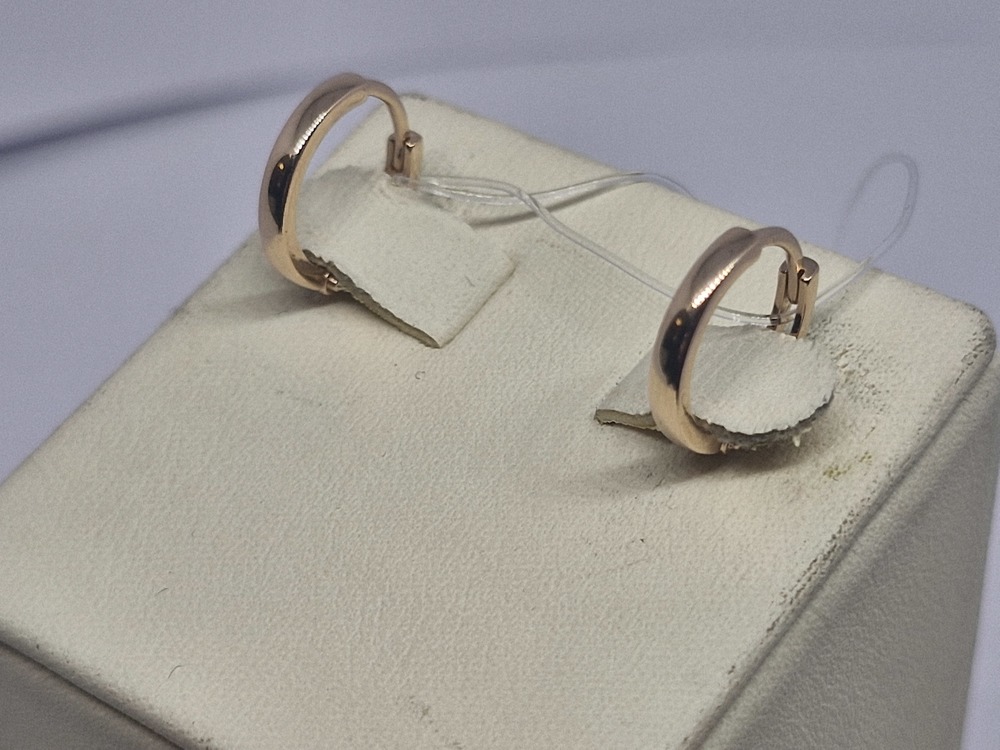 СЕРЬГИ КОНГО без камня (Au 585)