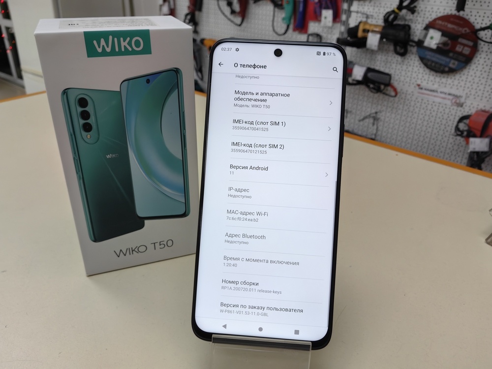 Смартфон Wiko T50