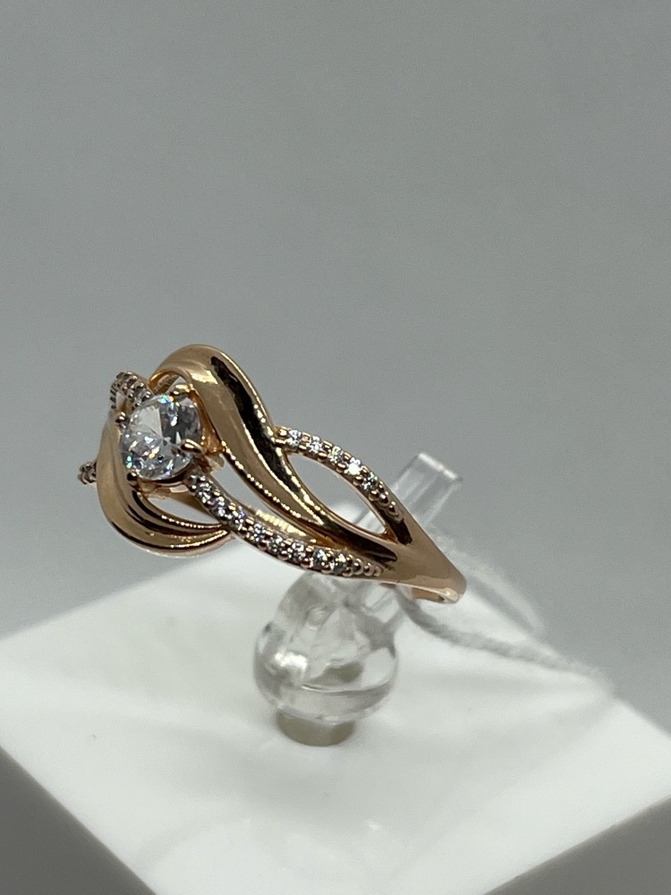 КОЛКМИ585 КОЛЬЦО С КАМНЯМИ (Au 585)