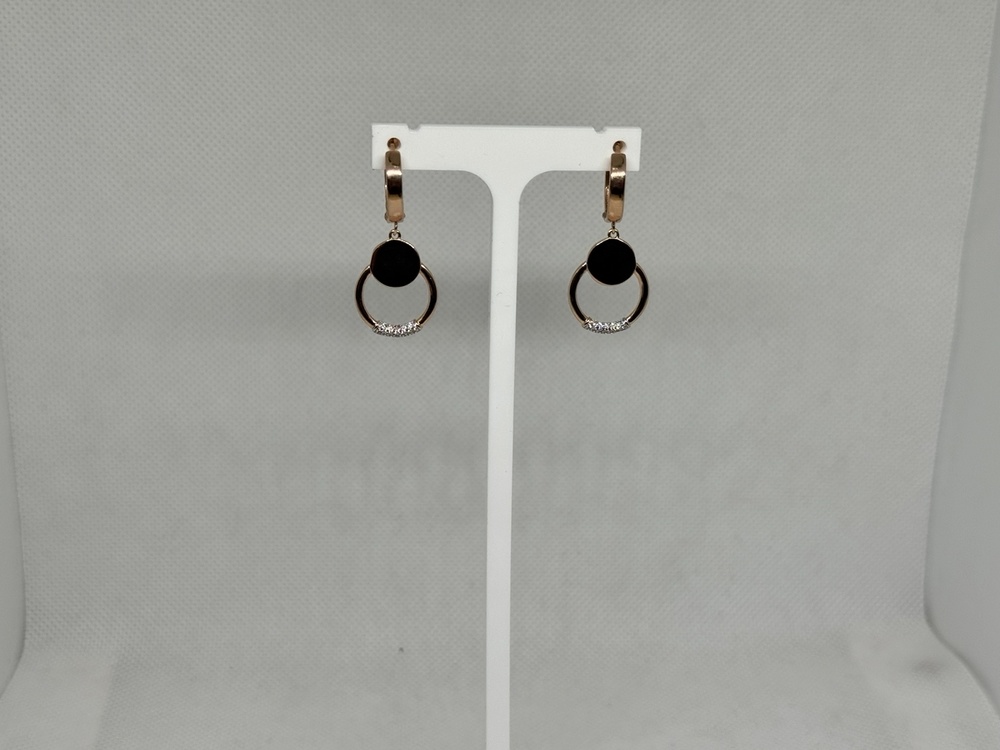 СЕРЬГИ С КАМНЯМИ (Au 585)