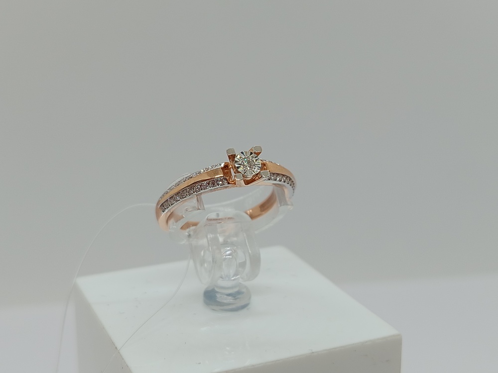 КОЛЬЦО БРИЛЛИАНТ (Au 585)