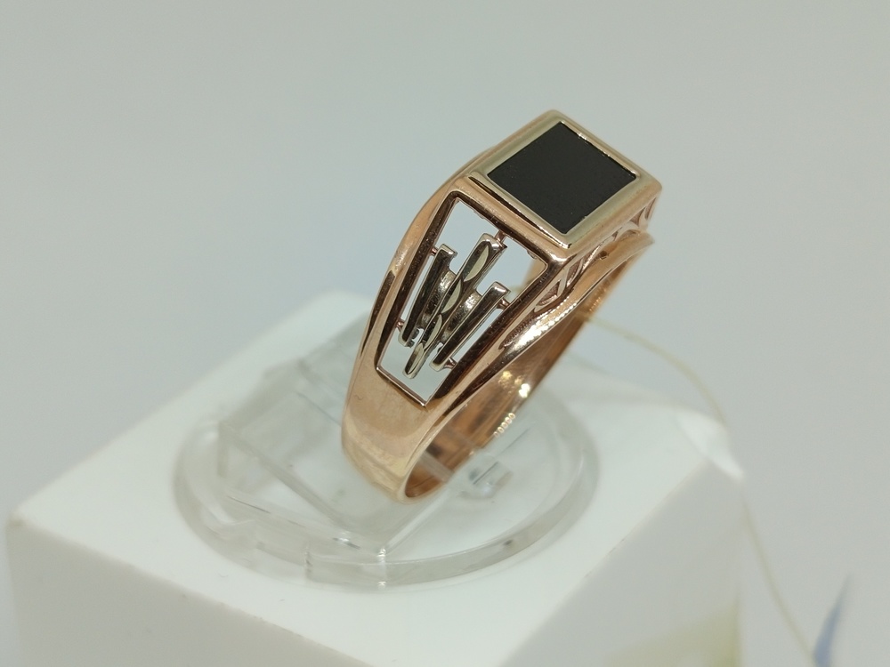 51-0074 КОЛЬЦО С КАМНЕМ (Au 585)