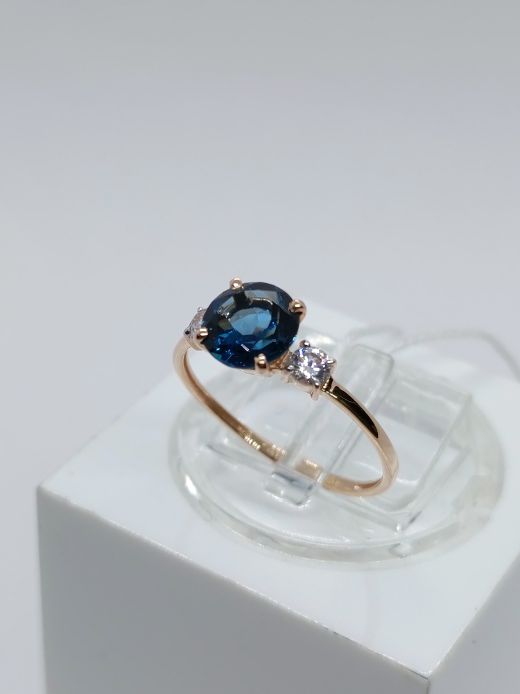 КОЛКМИ585 КОЛЬЦО С КАМНЯМИ (Au 585)