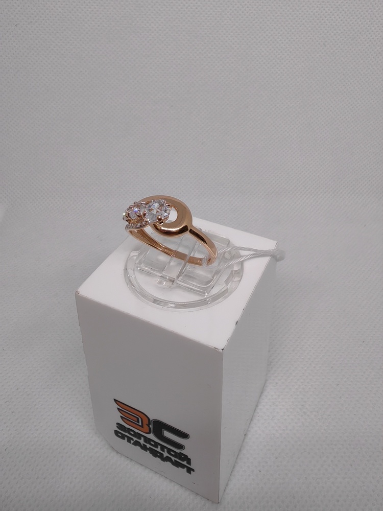 КОЛКМИ585 КОЛЬЦО С КАМНЯМИ (Au 585)