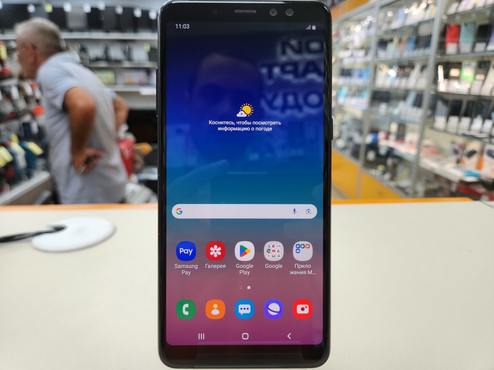 Смартфон Samsung Galaxy A8 Plus 2018 4/64