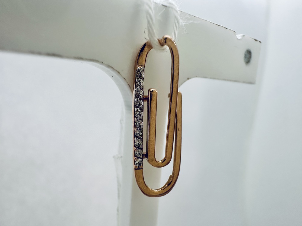 ПОДКМИ585 ПОДВЕСКА С КАМНЯМИ (Au 585)