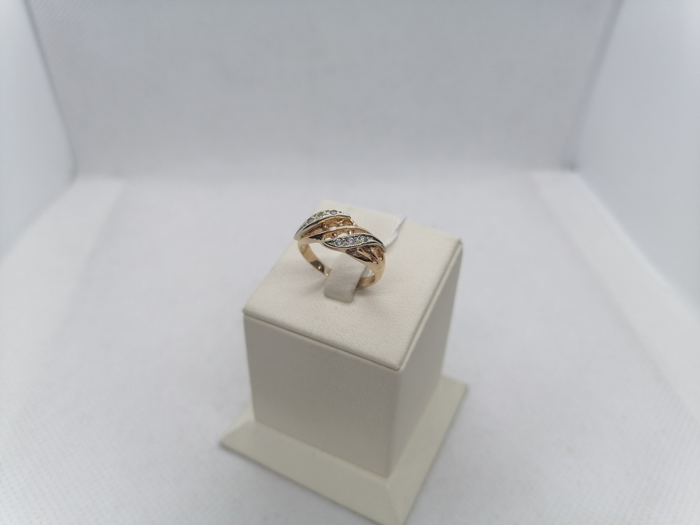 КОЛКМИ585 КОЛЬЦО С КАМНЯМИ (Au 585)